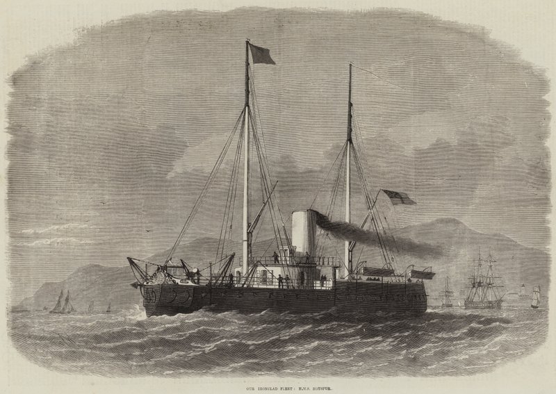 أسطولنا الحديدي ، HMS Hotspur بواسطة إدوين ويدون