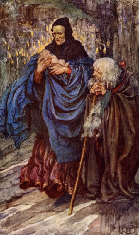 Guinevere (لون ليثو) بواسطة إليانور فورتسكو بريكديل