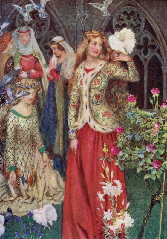 Guinevere (لون ليثو) بواسطة إليانور فورتسكو بريكديل