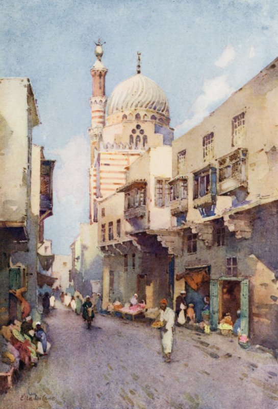 درب الجماميز القاهرة (لون ليثو) بواسطة إيلا دو كين