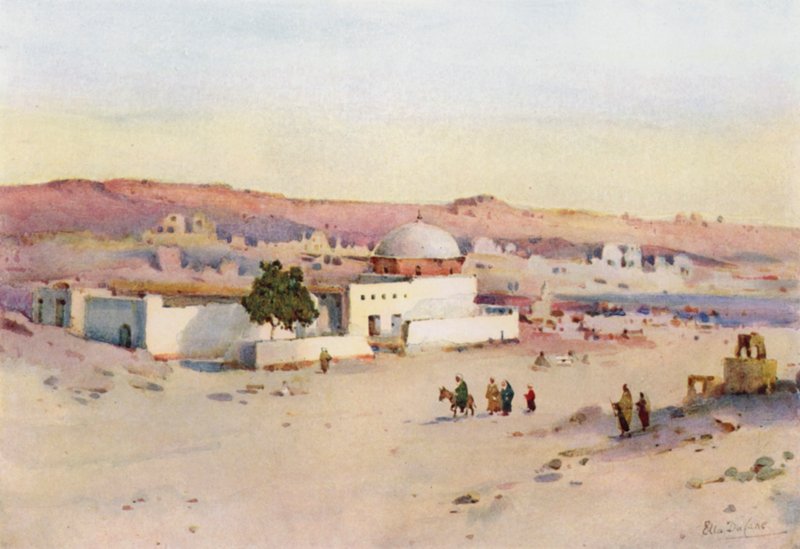 الطريق من أسوان إلى شلال (لون ليثو) بواسطة إيلا دو كين