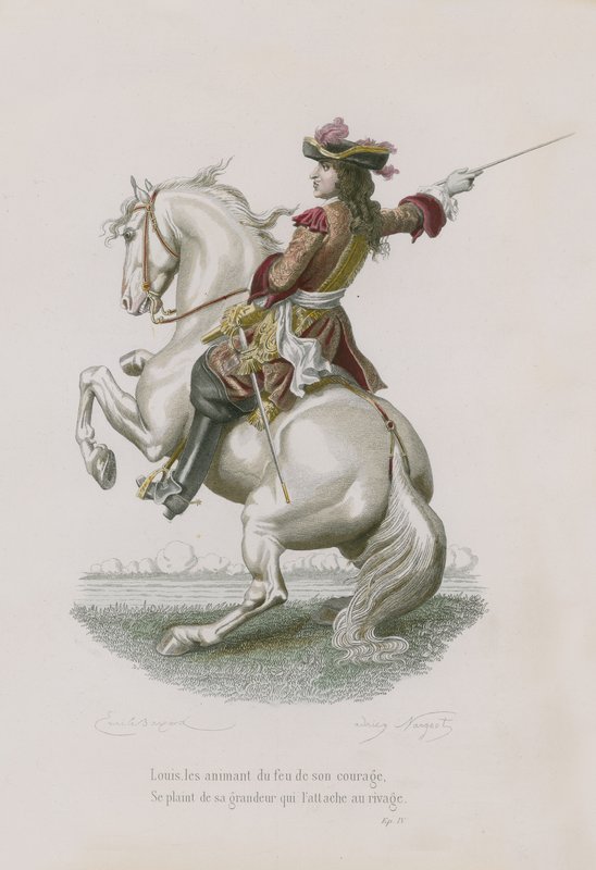Epitre IV ، Au Rois ، 1672 بواسطة إميل أنطوان بايارد