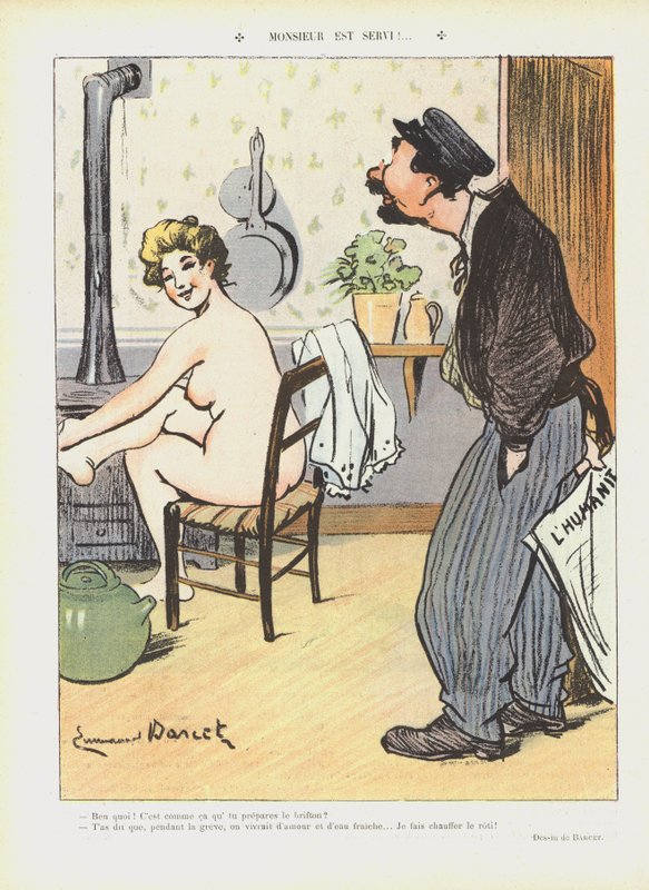 رسم توضيحي لـ Le Rire بواسطة إيمانويل باركيت