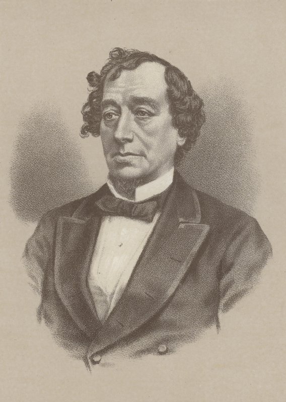 بنيامين دزرائيلي ، أول إيرل بيكونسفيلد ، رئيس الوزراء البريطاني 1868 و1874-1880 بواسطة مدرسة اللغة الإنجليزية