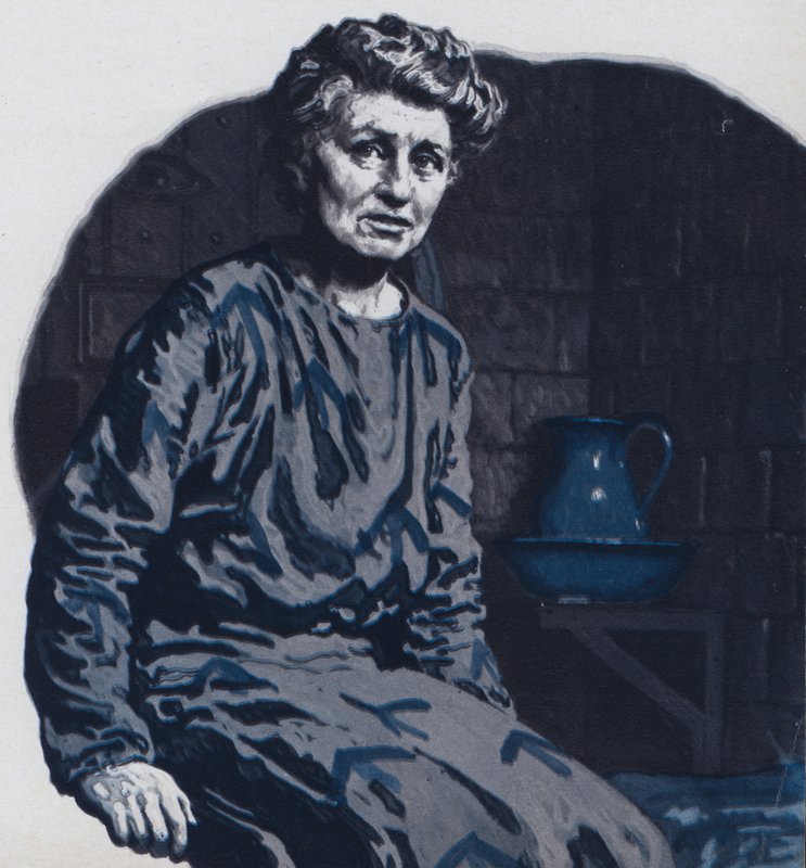 Emmeline Pankhurst في السجن بواسطة مدرسة اللغة الإنجليزية