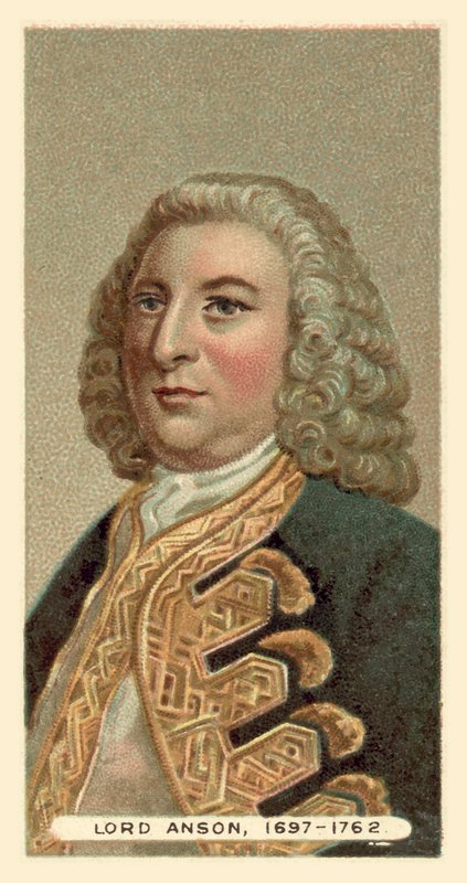 اللورد أنسون ، 1697-1762 بواسطة مدرسة اللغة الإنجليزية
