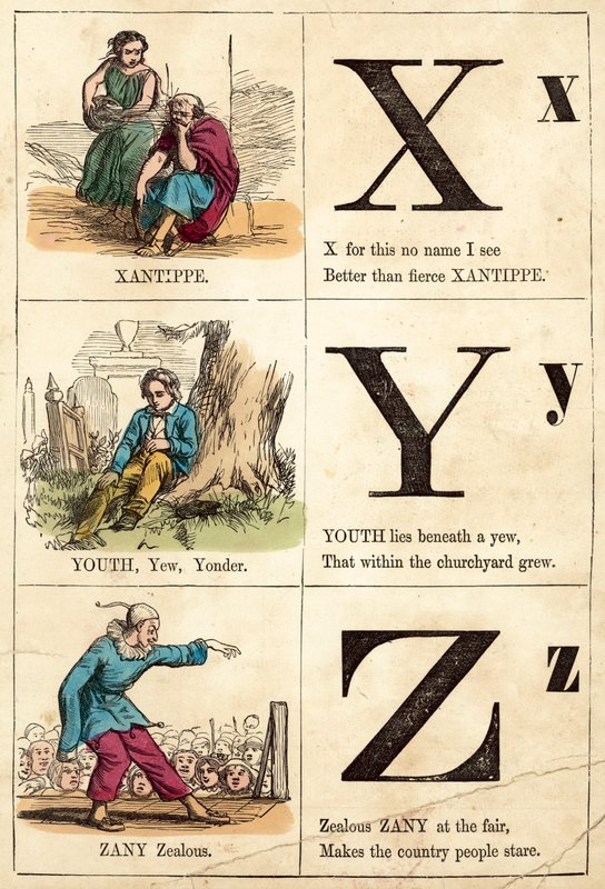 صورة الأبجدية بواسطة مدرسة اللغة الإنجليزية