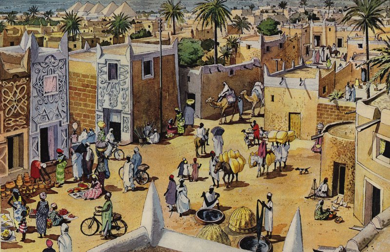 مدينة كانو القديمة والشهيرة في نيجيريا بواسطة مدرسة اللغة الإنجليزية