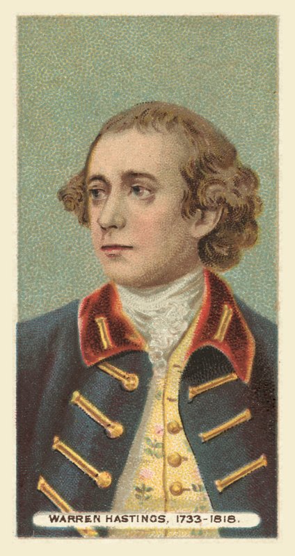 وارن هاستينغز ، 1733-1818 بواسطة مدرسة اللغة الإنجليزية