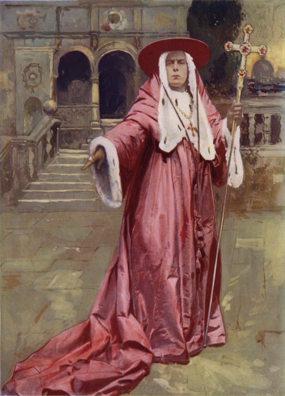 السيد ES Willard في الكاردينال (صورة ملونة) بواسطة مصور انجليزى