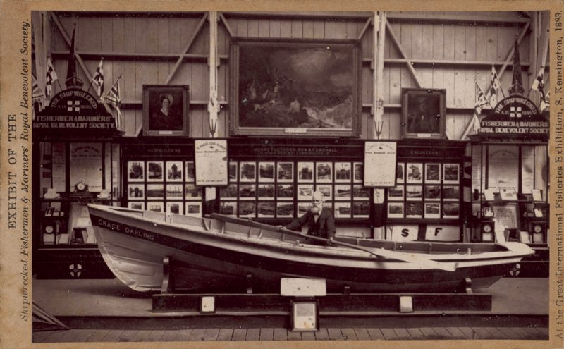 نموذج لقارب Grace Darling بواسطة مصور انجليزى