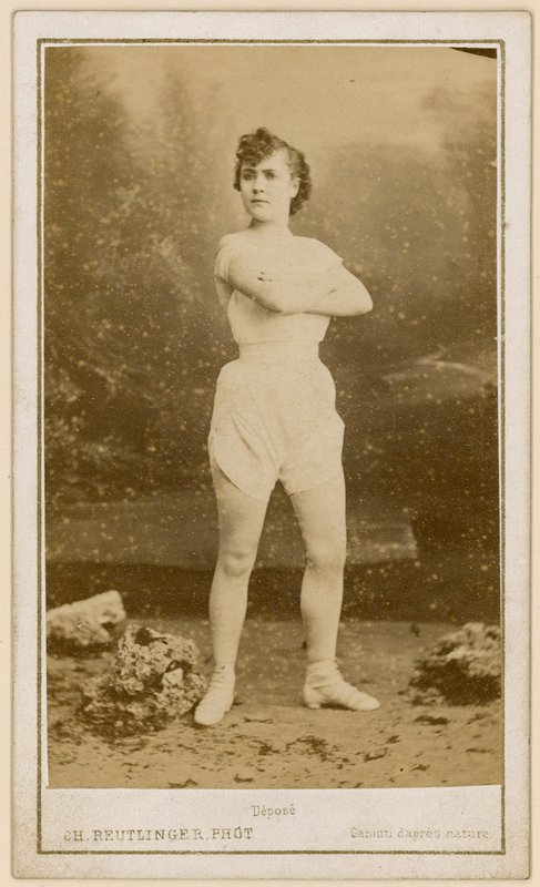 Adah Isaacs Menken ، الممثلة ، الرسام والشاعر بواسطة مصور انجليزى