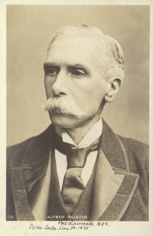 ألفريد أوستن (1835-1913) ، شاعر إنجليزي بواسطة مصور انجليزى