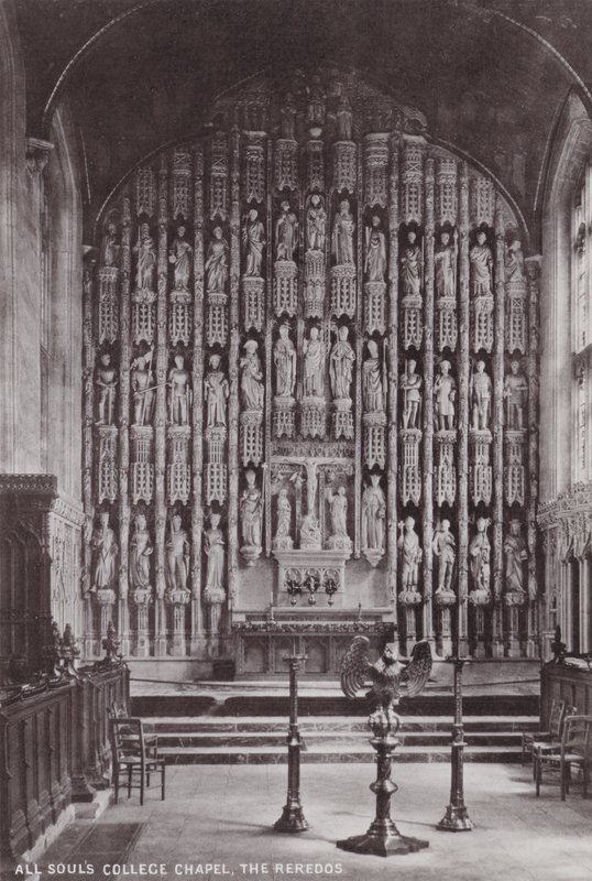 كل كنيسة Souls College، The Reredos بواسطة مصور انجليزى