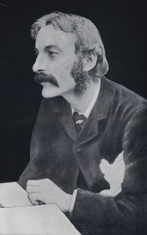 Andrew Lang (b/w photo) بواسطة مصور انجليزى