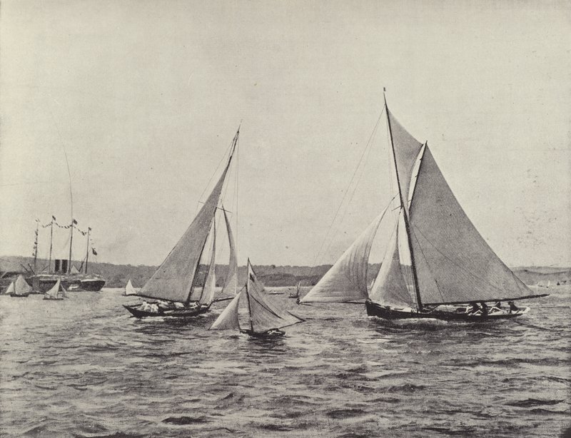 الذكرى Regatta بواسطة مصور انجليزى