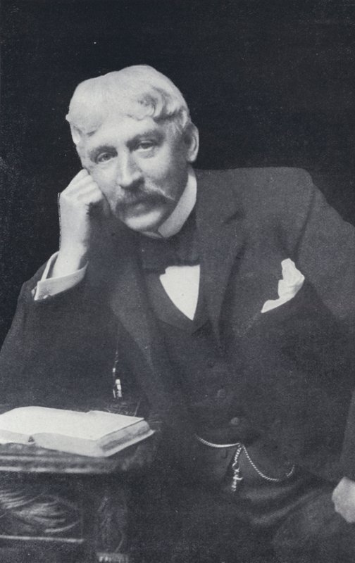 Bret Harte (b/w photo) بواسطة مصور انجليزى