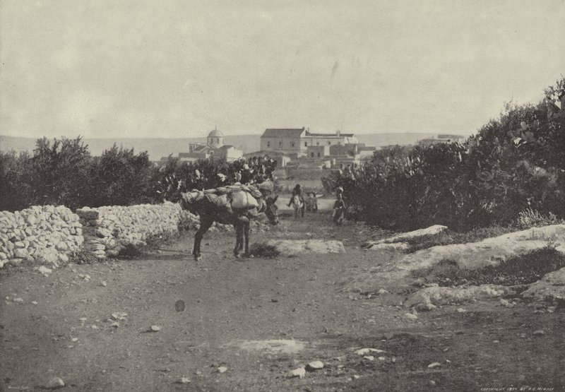 قانا الجليل مكان المعجزة الأولى بواسطة مصور انجليزى