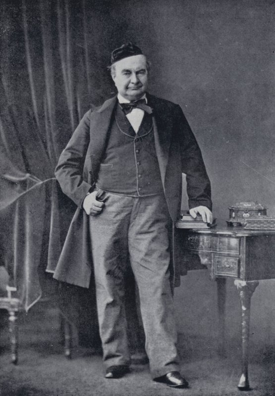 Charles Augustin Sainte-Beuve (b/w photo) بواسطة مصور انجليزى