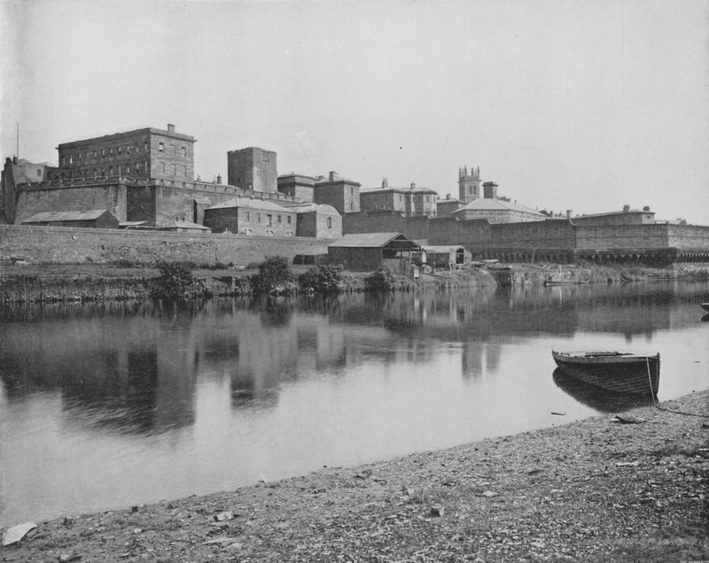 قلعة تشيستر (b / w photo) بواسطة مصور انجليزى
