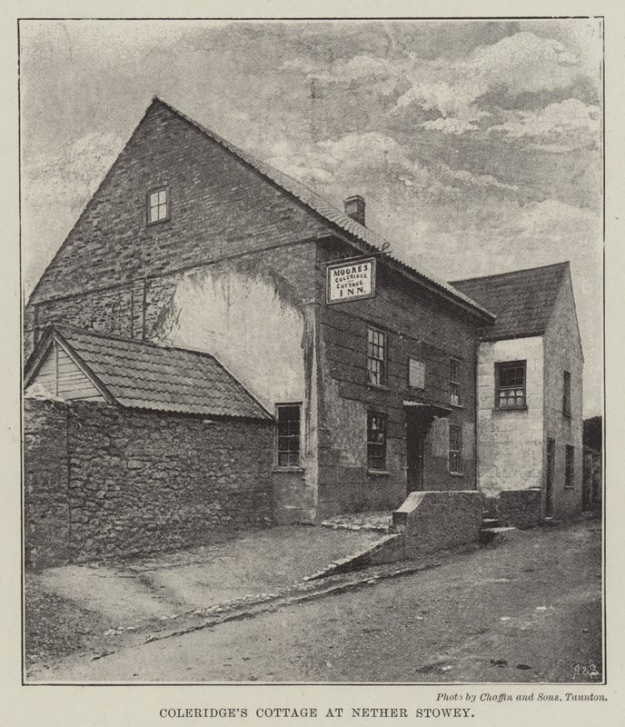 كوخ Coleridges في Nether Stowey بواسطة مصور انجليزى