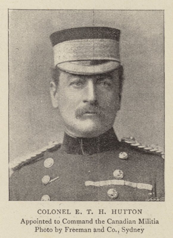 العقيد ETH Hutton بواسطة مصور انجليزى