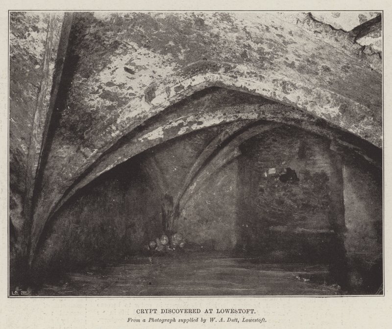 اكتشف Crypt في Lowestoft بواسطة مصور انجليزى