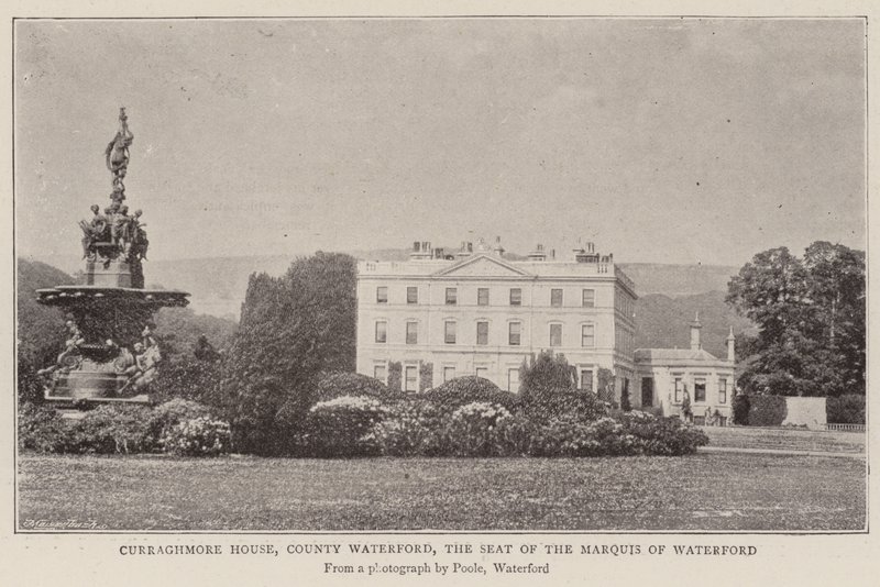 منزل Curraghmore ، مقاطعة Waterford ، مقر المركيز من Waterford بواسطة مصور انجليزى