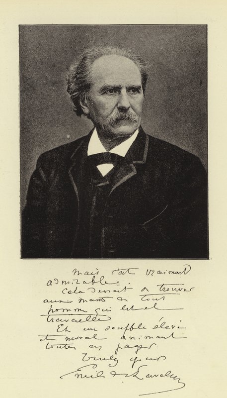 Emile de Laveleye بواسطة مصور انجليزى