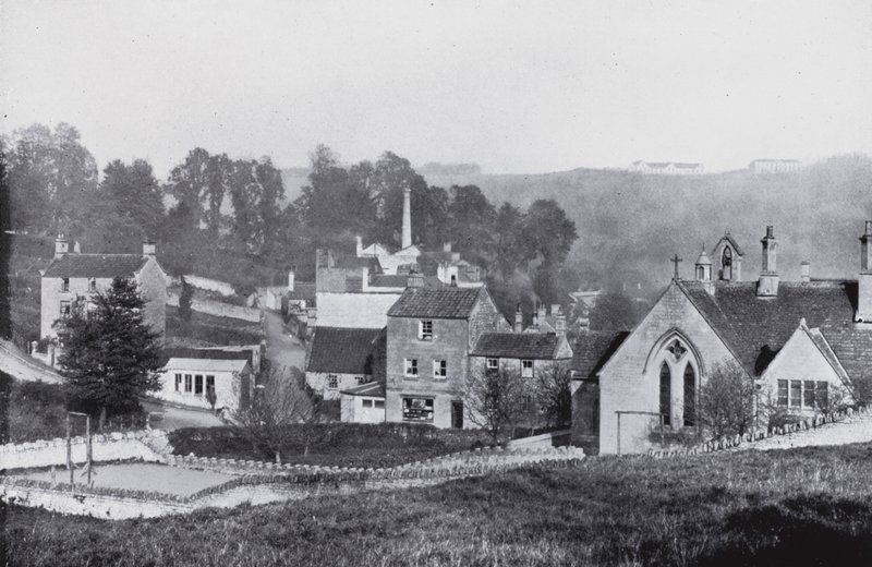 Freshford, showing the Sanatorium (b/w photo) بواسطة مصور انجليزى