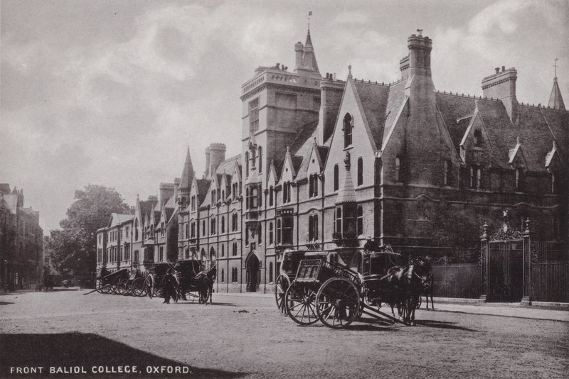 Front Baliol College، Oxford بواسطة مصور انجليزى