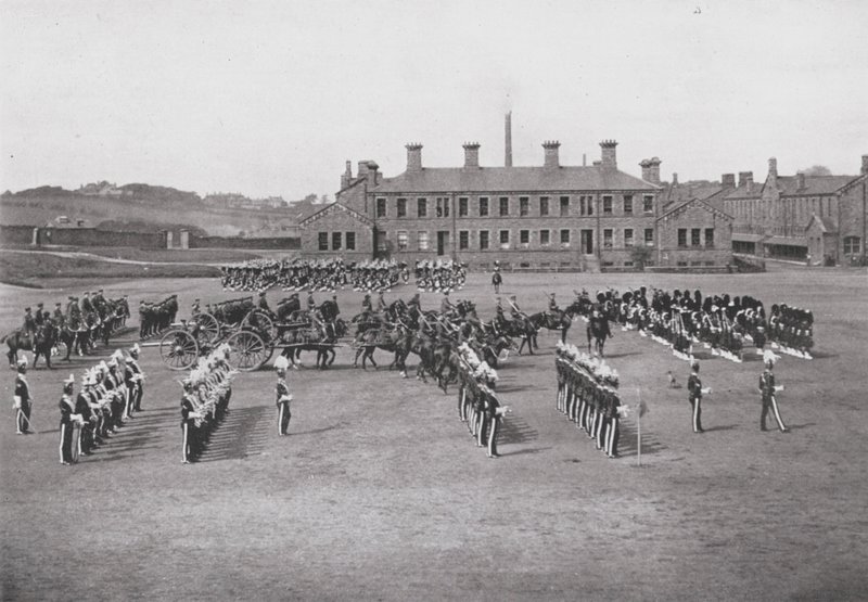 غلاسكو: Maryhill Barracks (b / w photo) بواسطة مصور انجليزى