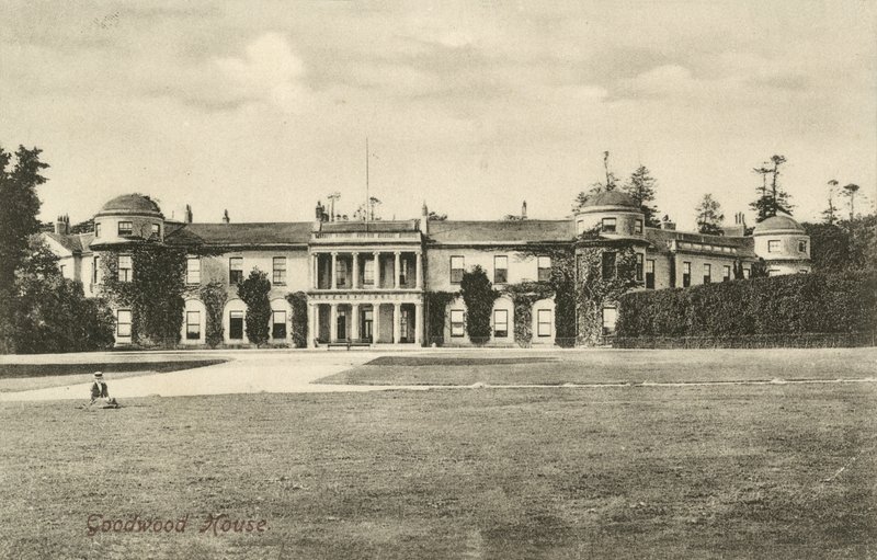 Goodwood House ، West Sussex (صورة b / w) بواسطة مصور انجليزى