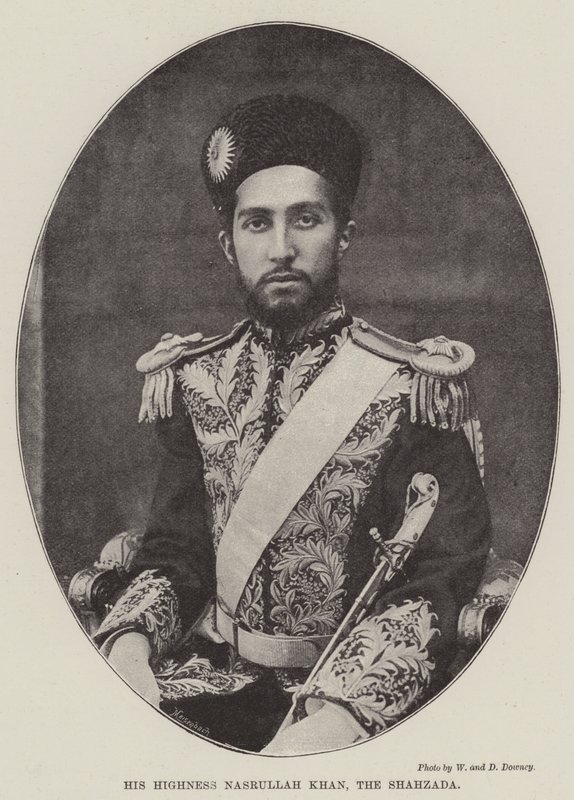 صاحب السمو نصر الله خان ، شهزاده بواسطة مصور انجليزى