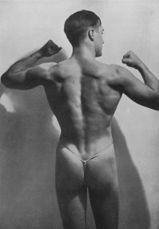 Illustration for The Male Body (b/w photo) بواسطة مصور انجليزى