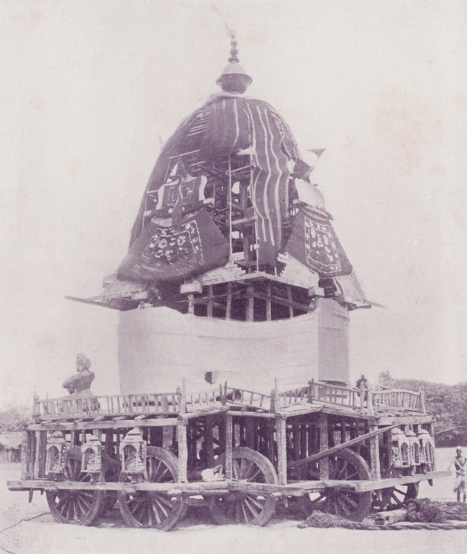 Jagannath Car، Puri بواسطة مصور انجليزى