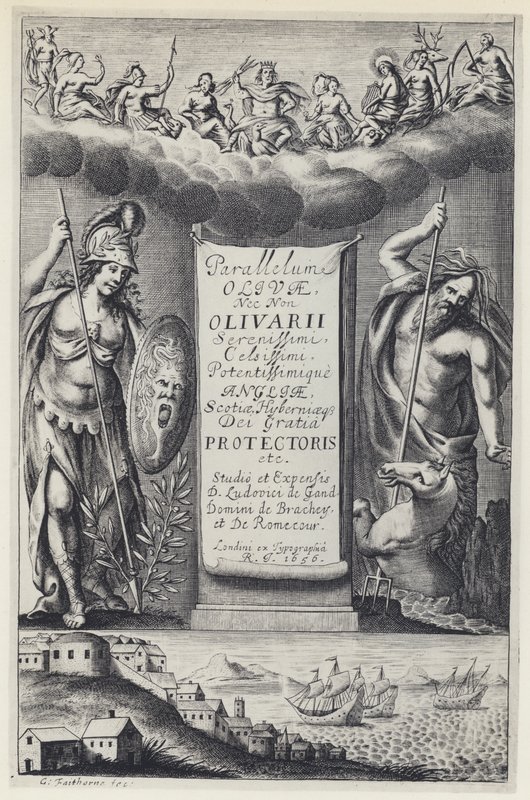 L de Gand, Parallelum Olivae, R I 1656 (b/w photo) بواسطة مصور انجليزى