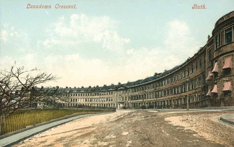 Lansdown Crescent ، باث ، سومرست (صورة) بواسطة مصور انجليزى