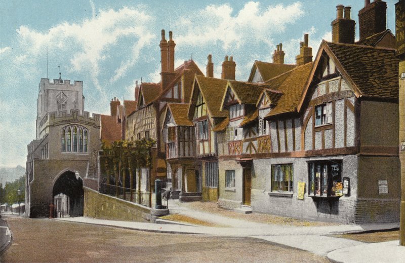 مستشفى Leycester و Westgate ، Warwick بواسطة مصور انجليزى