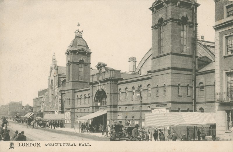 قاعة لندن الزراعية Islington بواسطة مصور انجليزى