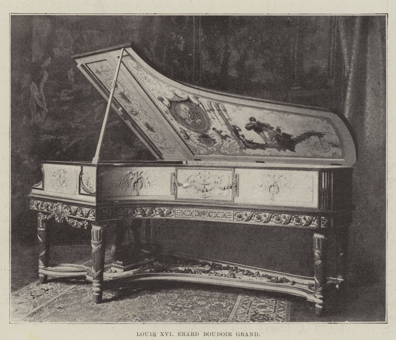 لويس السادس عشر Erard Boudoir Grand بواسطة مصور انجليزى
