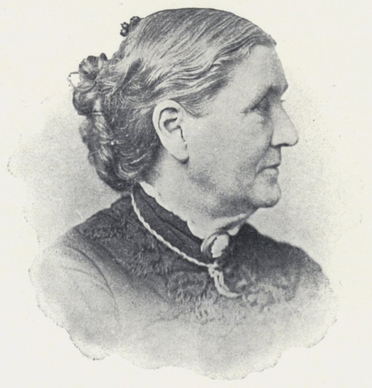 Lucy Larcom (b/w photo) بواسطة مصور انجليزى