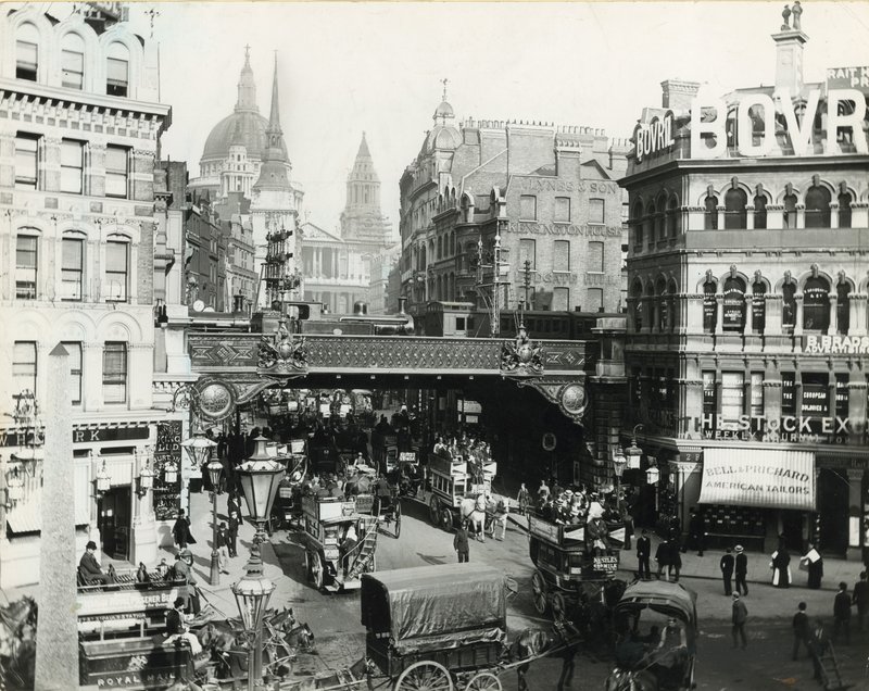 سيرك لودجيت ، لندن ، عام 1900 بواسطة مصور انجليزى