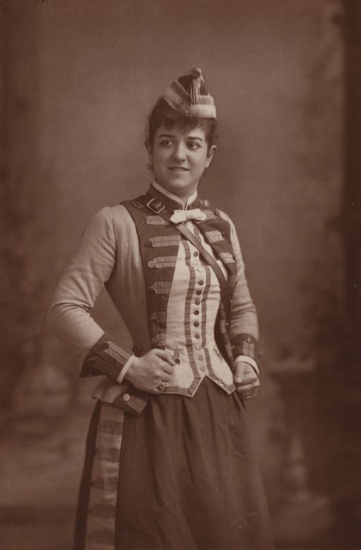 Mademoiselle Zelie de Lussan بواسطة مصور انجليزى