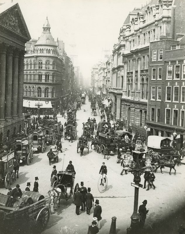 مانسيون هاوس و تشيبسايد ، لندن ، 1900 بواسطة مصور انجليزى