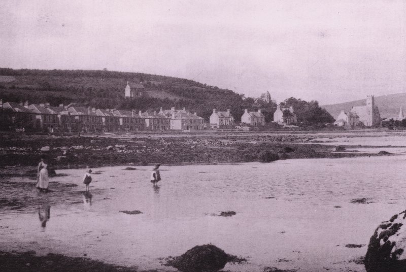 مارين باريد ، Rothesay (صورة b / w) بواسطة مصور انجليزى