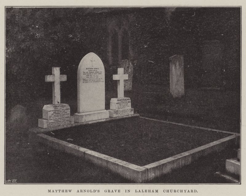 ماثيو أرنولدز جريف في Laleham Churchyard بواسطة مصور انجليزى