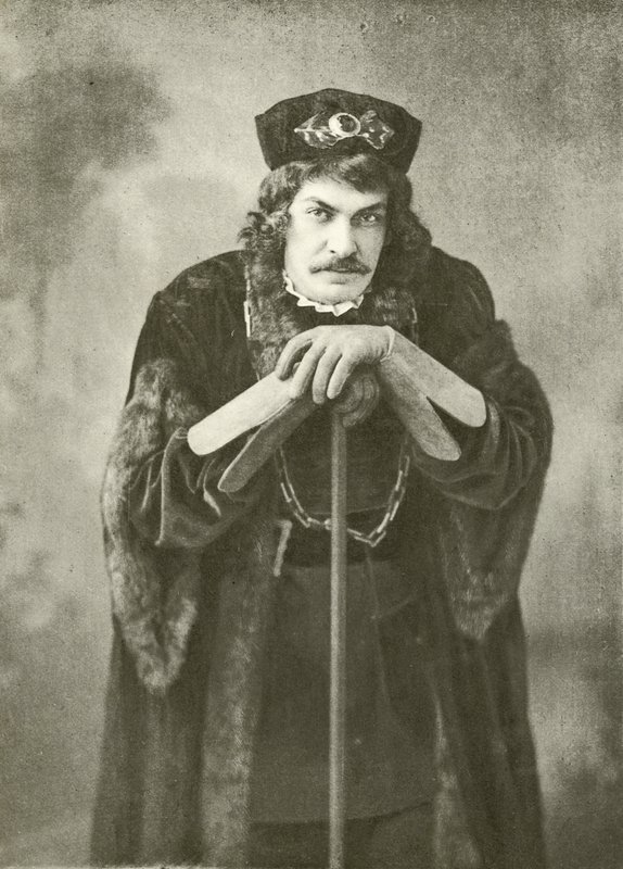 السيد Arthur Bourchier مثل Jaques (النقش) بواسطة مصور انجليزى