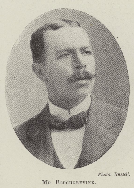السيد Borchgrevink بواسطة مصور انجليزى