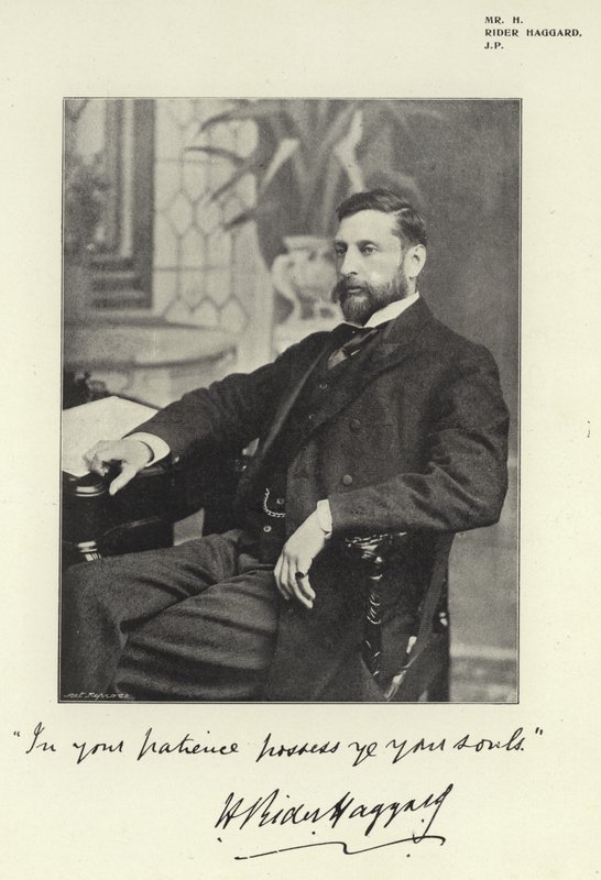 السيد H Rider Haggard ، JP بواسطة مصور انجليزى